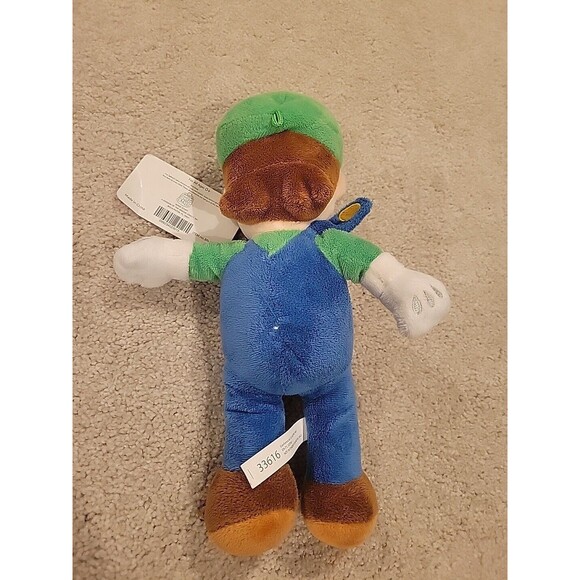 Super Mario Brothers Plush Toy. 2016 Mario, 2017 Luigi - 12" Nintendo Good Stuff - Picture 7 of 11
